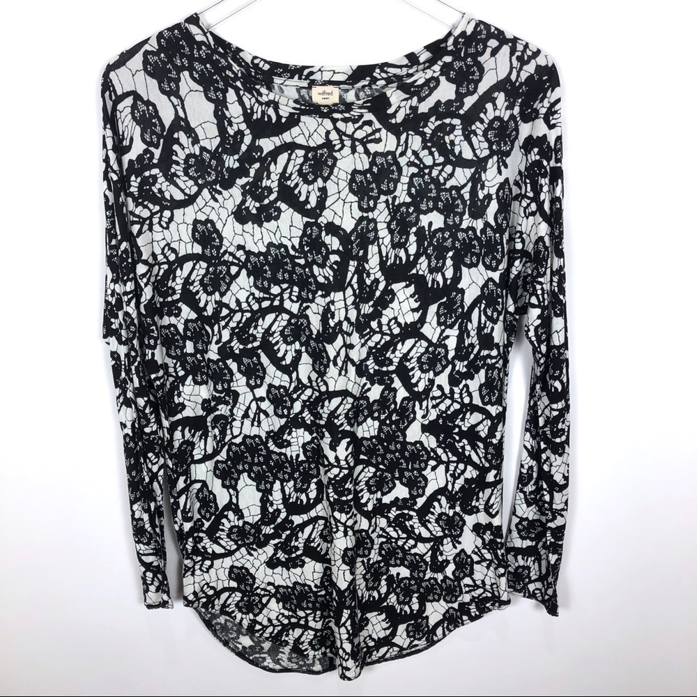 Aritzia Wilfred Long sleeve open back